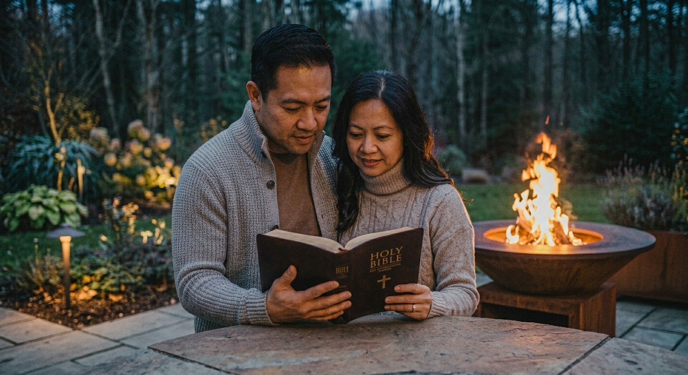 couple and God